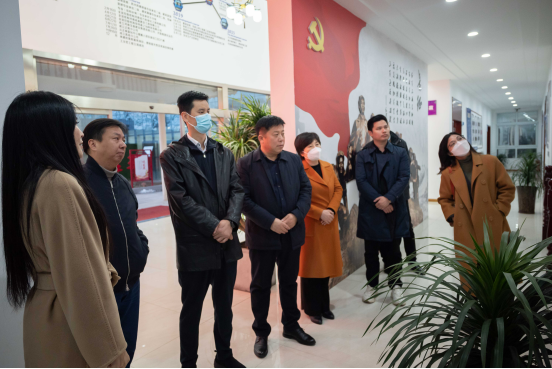 郑东新区、、经开区、、航空港区政协委员赴公司调查互换！！