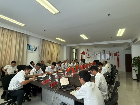 筑牢安全防线 冲刺百日攻坚 | 摩登7建设8月出产、、安全、、质量治理总结会议圆满召开!